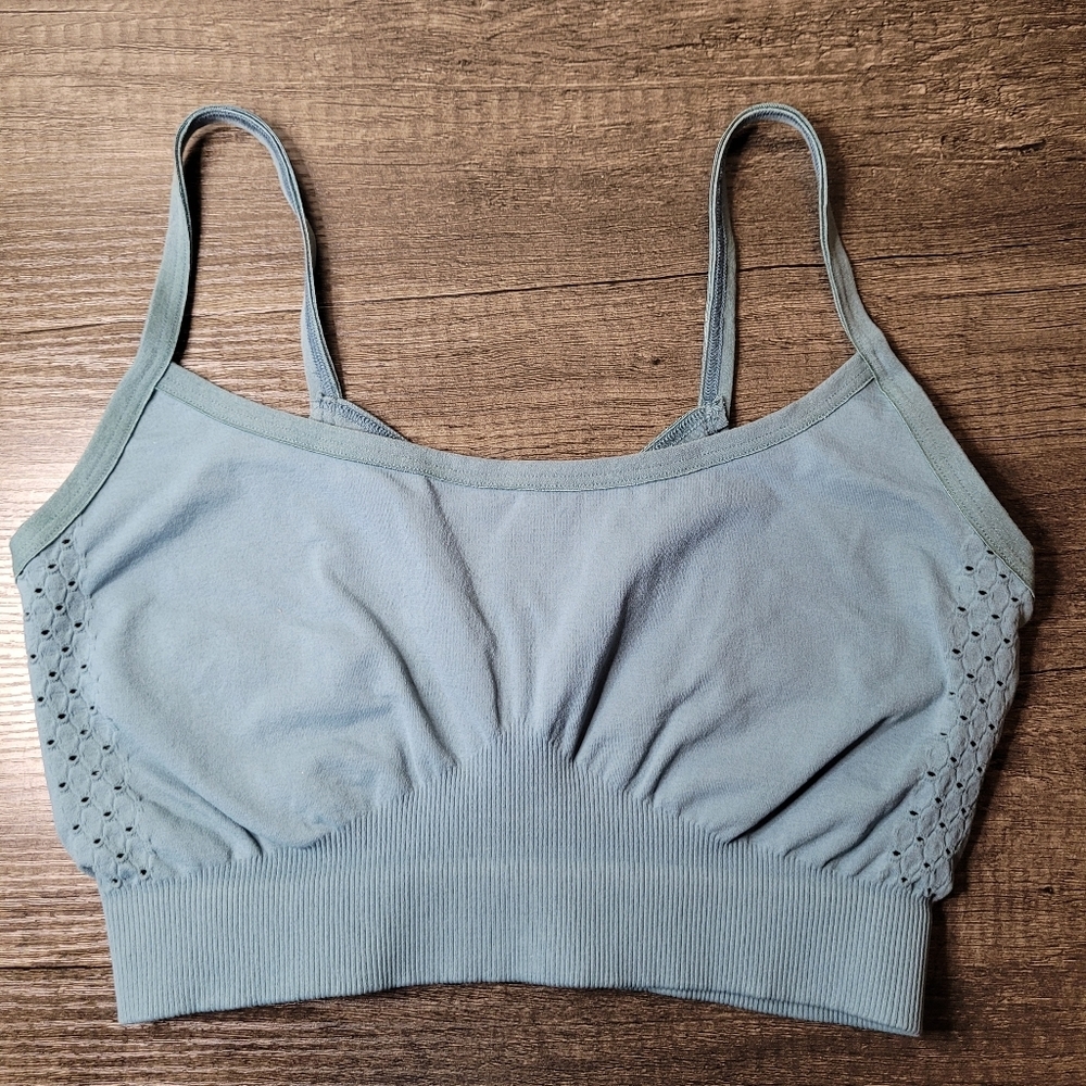 Bao Bei Active Seamless Sports Bra XS/S Blue Activewear